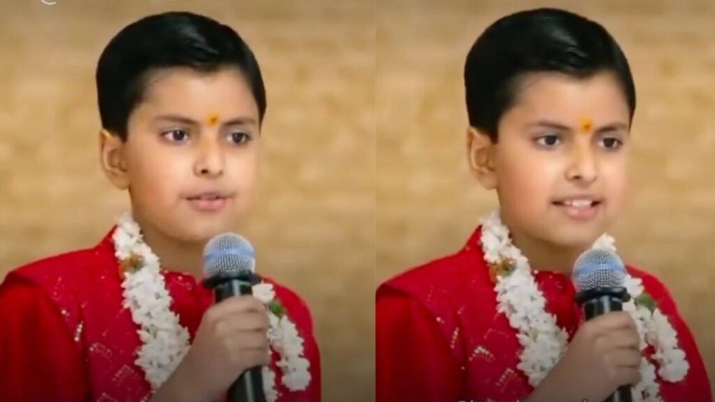 Meet Vishvavardhan Sharma, 9, who built an offline Gita app
