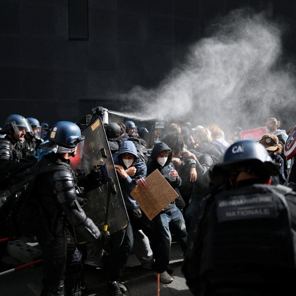The Wave of Student Protests Roiling France
