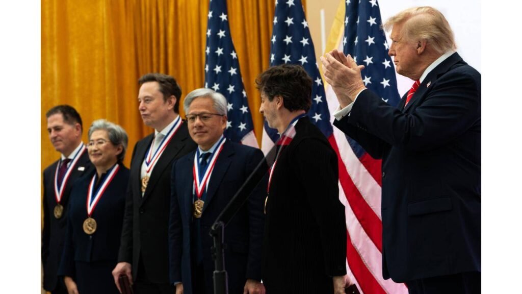 Musk shares 'congratulations message' to fellow recipients as US govt presents medals